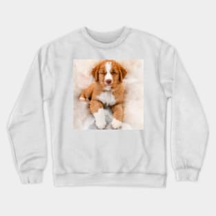 sheepdog puppy Crewneck Sweatshirt